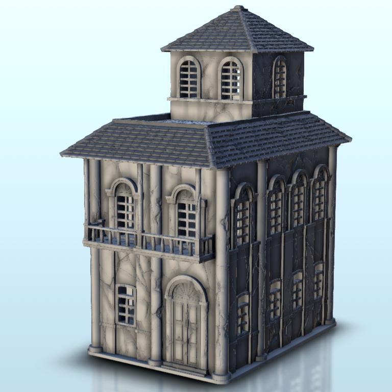 Palace with balcon 22 - Architecture Urban Scenery Modern WWII Napoleonic War of the Rose