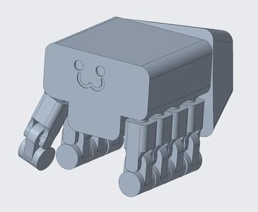 Little Jumping Spider Box Bot   