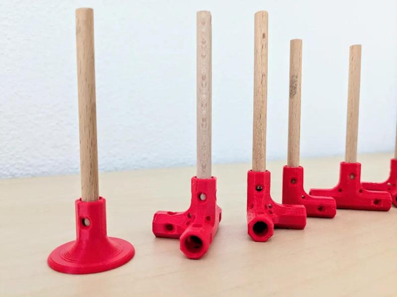 Round Bars Pipes and Rods Connections   