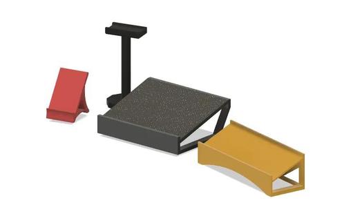 DJ Support Kit for headphones, cell phones, laptops and DJControl Mix Orange Edition   