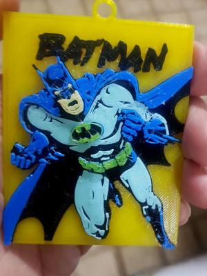 Batman collectible card-keychain