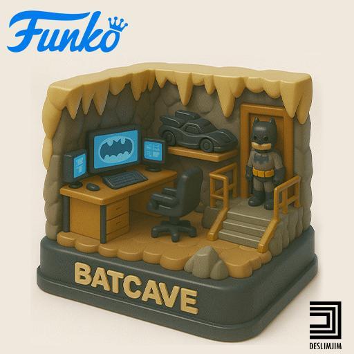 DIORAMA BATCAVE BATMAN DC HERO