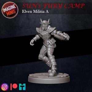 Sun's Fury Camp - Elven Militia A