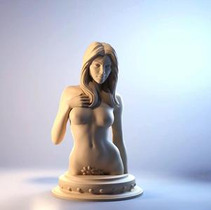 Nicolette Woman Bust