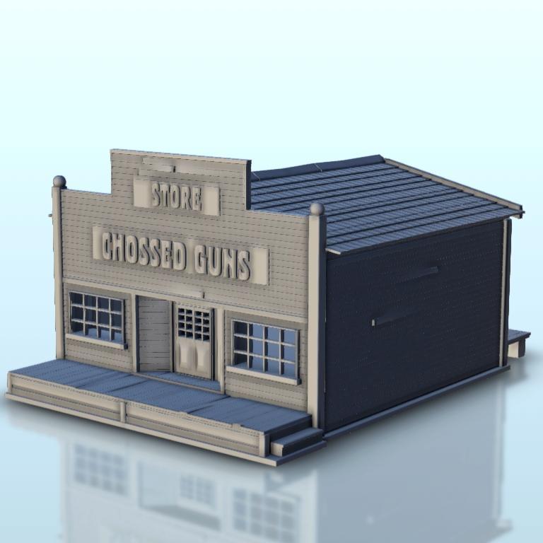 Wild West Chossed guns store - Six Gun Sound Desperado Old Chronicles Gunfight Gutshot Blackwater Gulch