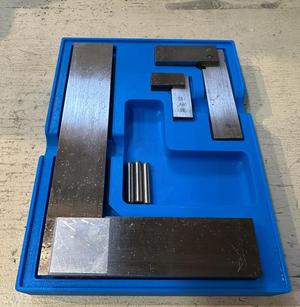 Gridfinity Machinist Square Tray, 3 piece 3x4   
