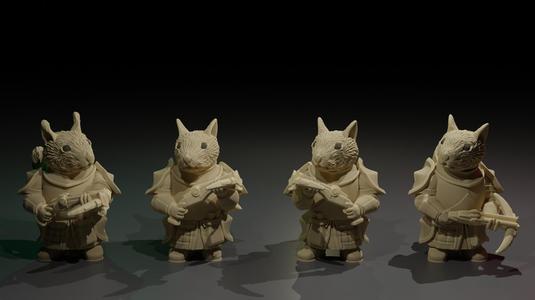 Squirrel Crossbowmen