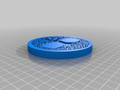 Yggdrasil Valknut Coin