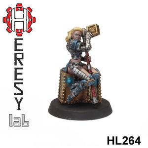 HL264 - Heresylab - SciFi Female PinUp Iron Fist Faction