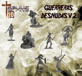 GUERRERAS T V2 DESNUDAS VL-2 PARA TABLETOP