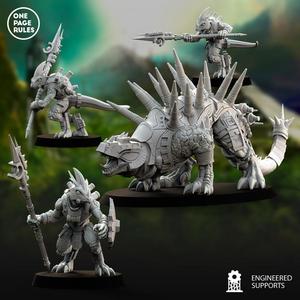 Spiked Lizard - Saurian Starhost