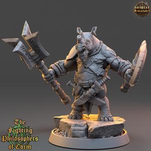 Himerius Halfhorn - The Fighting Philosophers of Corm