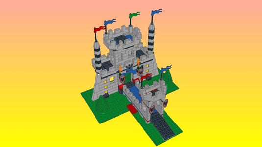 NotLego Lego Castle Model 0045