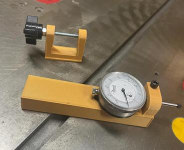 Table Saw Dial Indicator mount   