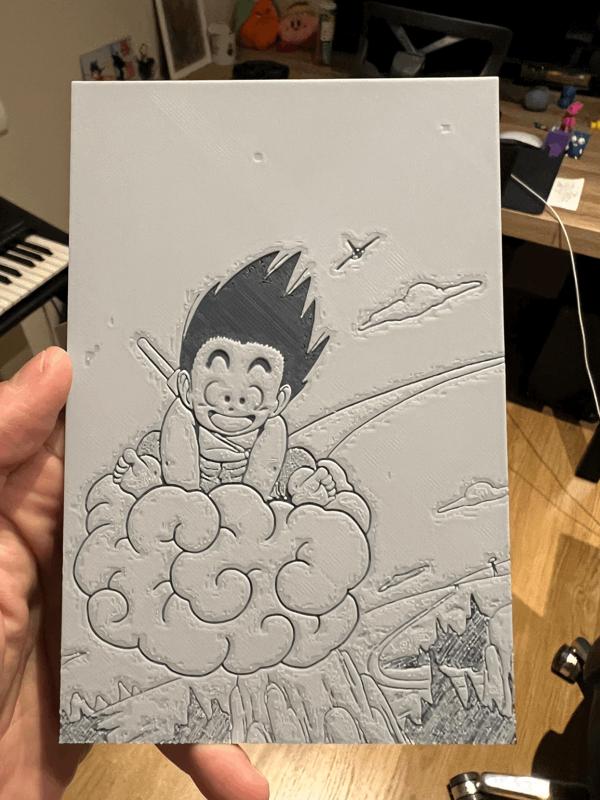 Goku Kid Kinton HueForge   