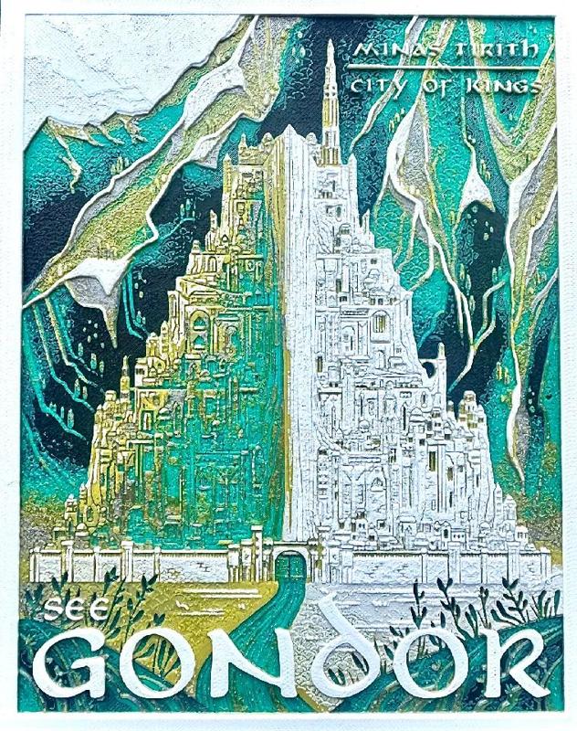 Minas Tirith / Gondor (Lord of the Rings) Hueforge   