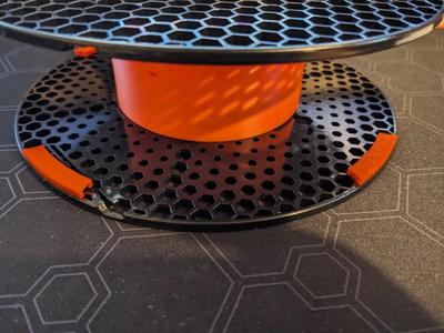 Filament clip for Prusa spools   