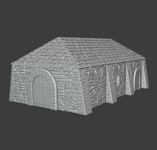 Medieval storage building