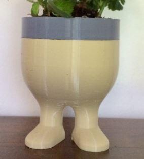 MINI VASETTO CON PIEDI