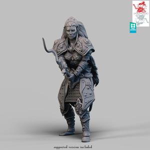 Githyanki Knight - 32mm and 75mm