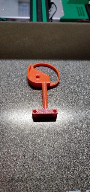 Ender 3 ADXL mount (Adafruit ADXL) for Ultimate Ender 3 Bed Leveling Knob