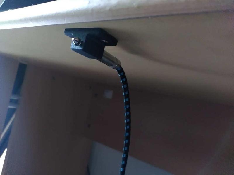 Jack plug holder / Klinkensteckerhalterung