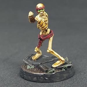 Skeleton  - Monk, Pre-Supported