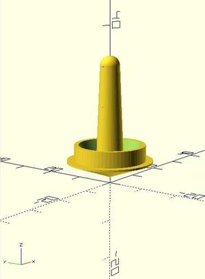 Trompo para impresión 3D
