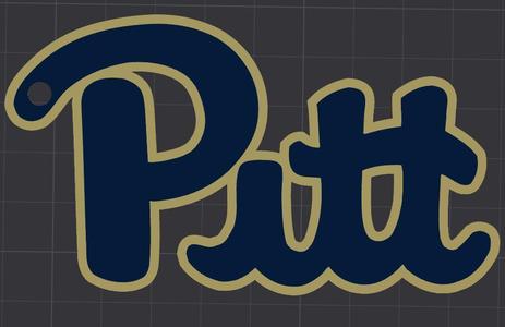 Pittsburgh Panthers Keychain