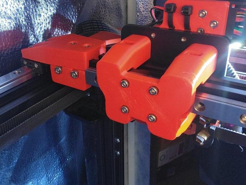 [v2 Update: 2022.02.28] Ender 6 MGN12H 350mm Rear Mounted X-Axis and Top Mounted Y-Axis (+25mm Bed Space) Linear Rail Upgrade Kit