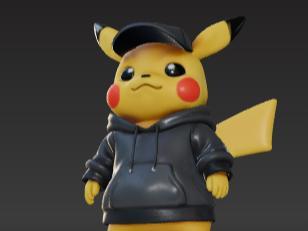 Pikachu urban style