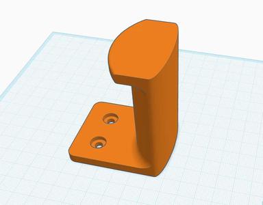 Headset mount rounded edges   