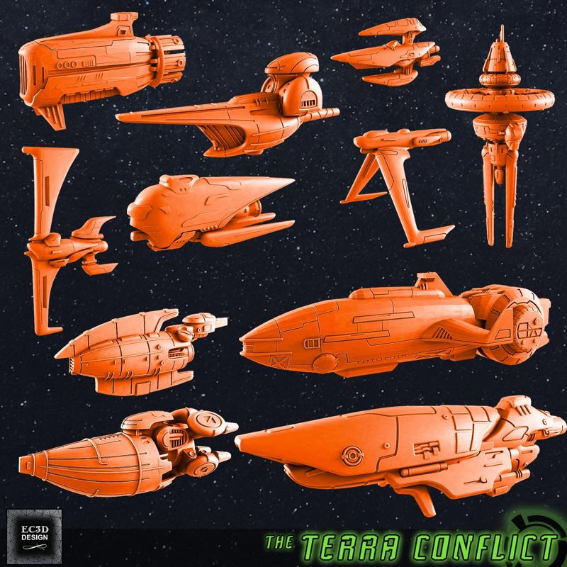 Sylwarin Fleet [Fleet Scale Starships]