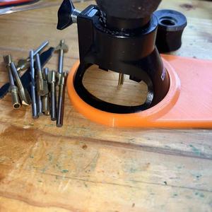 Dremel circular jig holders