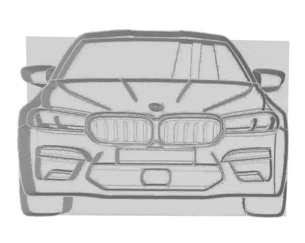 Bmw m5 f90 model   