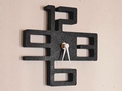 Modern Design Clock - BambuLab Clock Kit 011