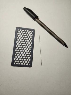 4 x 2 inch Straight Edge   