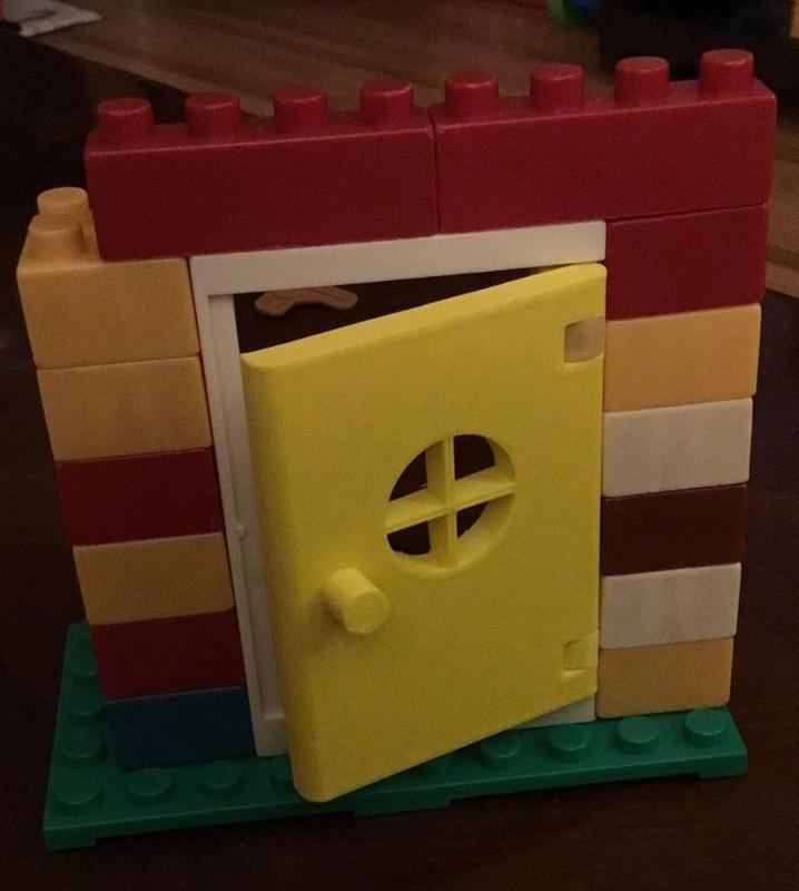 Toy Duplo Knock Off Replacement Door