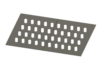 10 inch rack top cover   