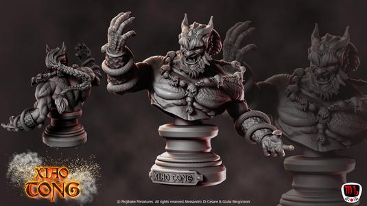 Xiao Tong, Oni demon Bust (Pre-supported)
