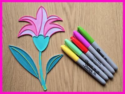 Flower Cute Diy Coloring No Ams Motherday Gift