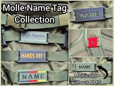 Molle Name Tags - Collection