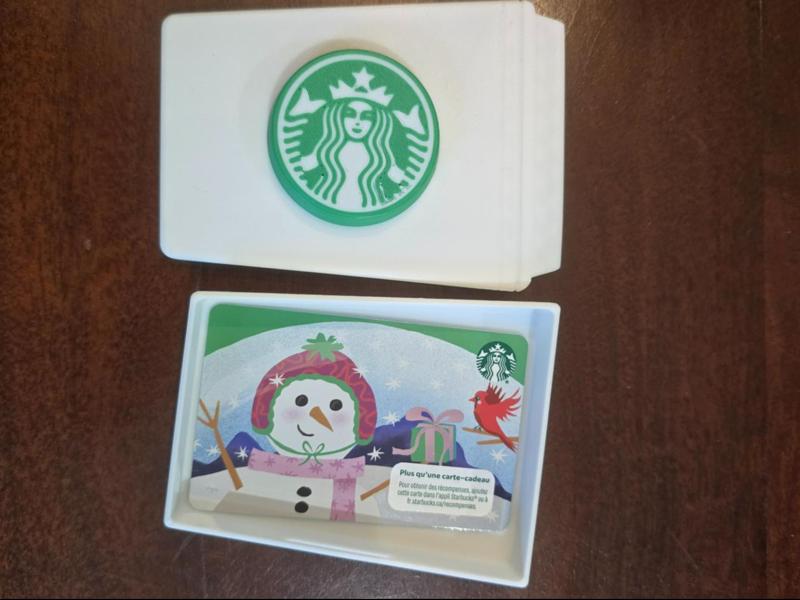Starbucks gift card lock box