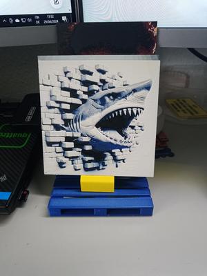 shark attack hueforge