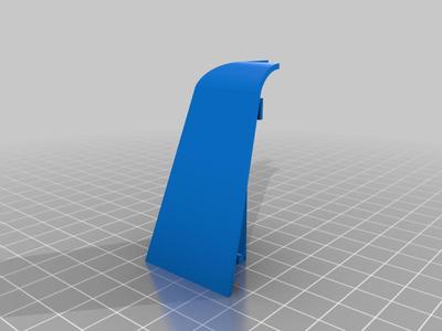 Corner for baseboard