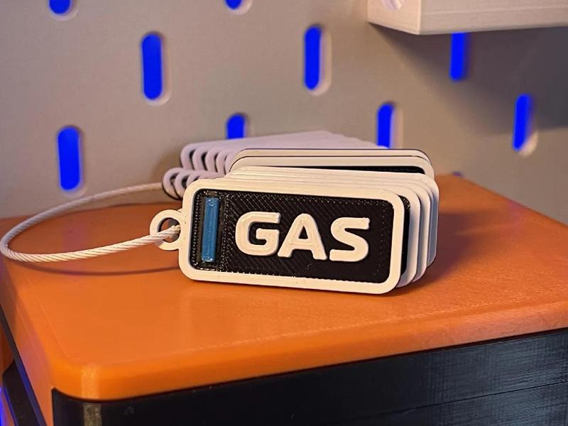 Pierre Gasly - F1 Driver (Alpine) Leaderboard Keychain - Season 2025   