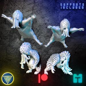 Molting Aliens Set