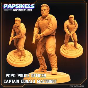 PCPD POLICE OFFICER CAPTAIN DONALD MACDONUT