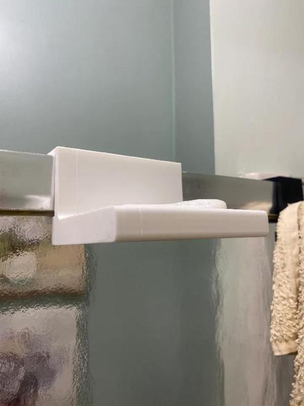 Shower Door Soap Dish   