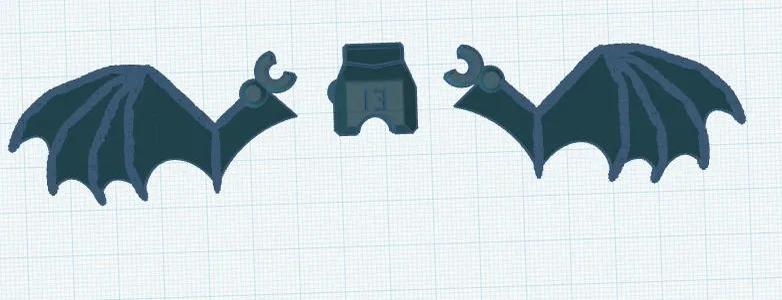 Dummy 13 Dragon wings   